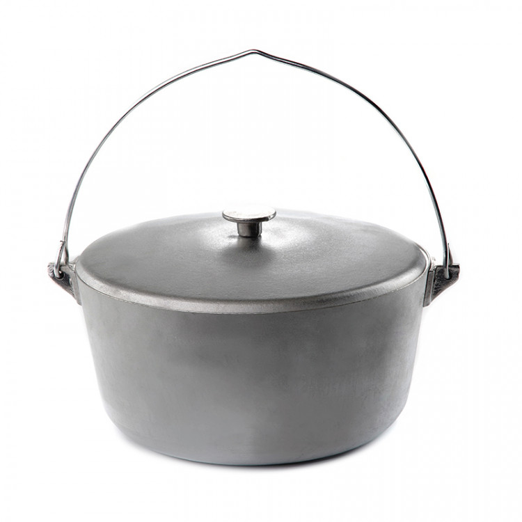 Котел алюмінієвий з кришкою та дужкою 8 л, d 278 мм