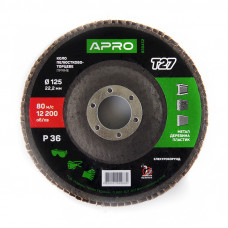 Круг пелюстковий торцевий ?125мм P036 Т27 APRO (прямий)
