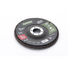 Круг пелюстковий торцевий ?125мм P040 Т29 APRO (конічний)