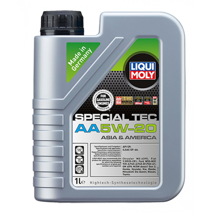 Олива моторна LIQUI MOLY SPECIAL TEC АА 5W-20 1л •20792•