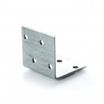 APRO Кутник симетричний 100*100*100*2,0мм оцінкований (пач. 5шт.)