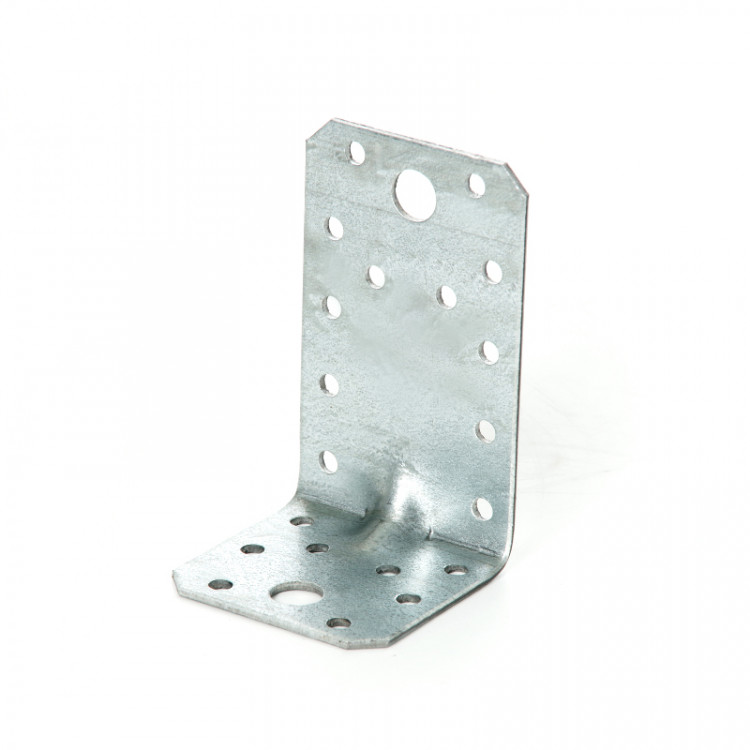 APRO Кутник універсальний з посиленим ребром 70*70*55*2,0мм оцінкований (пач. 10шт.)