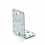 APRO Кутник універсальний з посиленим ребром 70*70*55*2,0мм оцінкований (пач. 10шт.)