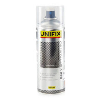 Лак аерозольна акриловий UNIFIX прозорий глянец 400 мл