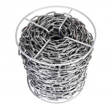 Ланцюг довголанковий 3 мм APRO без покриття бухта 100 м