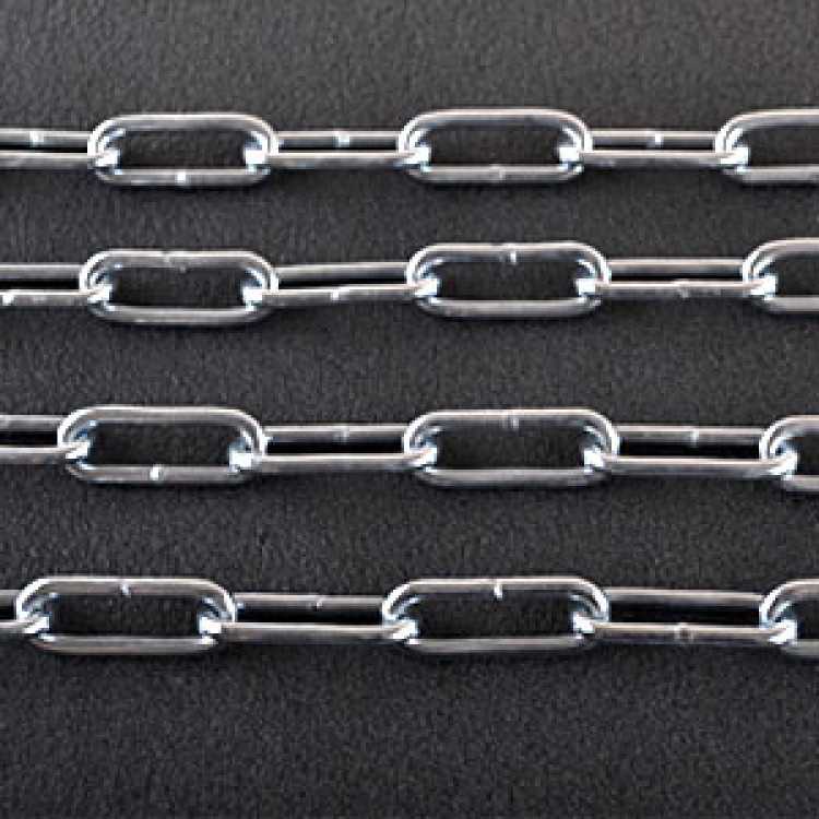 Ланцюг довголанковий 3 мм APRO оц. бухта 60 м DIN 5685C