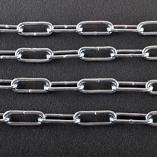 Ланцюг довголанковий 5 мм APRO оц. бухта 32 м DIN 5685C