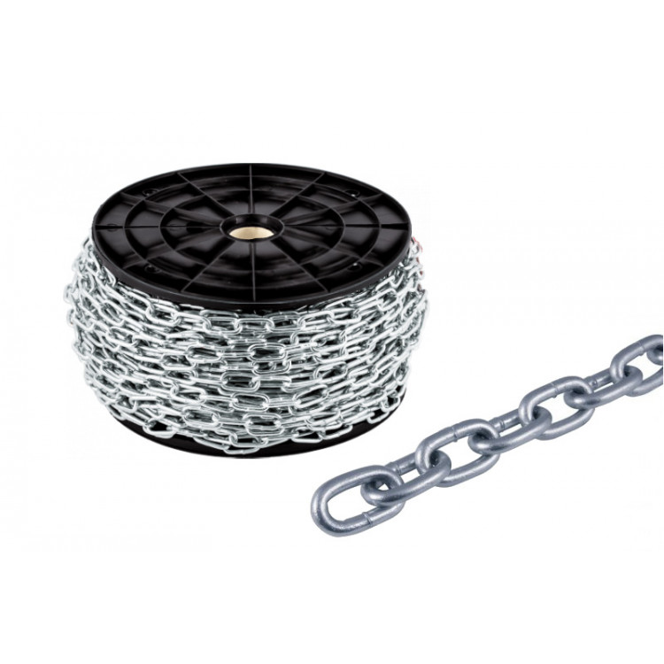 Ланцюг коротколанковий 2 мм APRO оц. бухта 110 м DIN 5685A