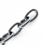 Ланцюг коротколанковий 3 мм APRO без покриття бухта 100 м DIN 5685А