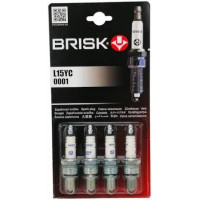 BRISK Свічки Super L15YC  довгі (1уп-4шт)