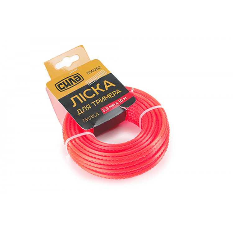Ліска для тримера пилка ?3.0мм СИЛА 15м (160шт/ящ)