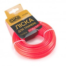 Ліска для тримера пилка ?3.3мм СИЛА 15м (100шт/ящ)