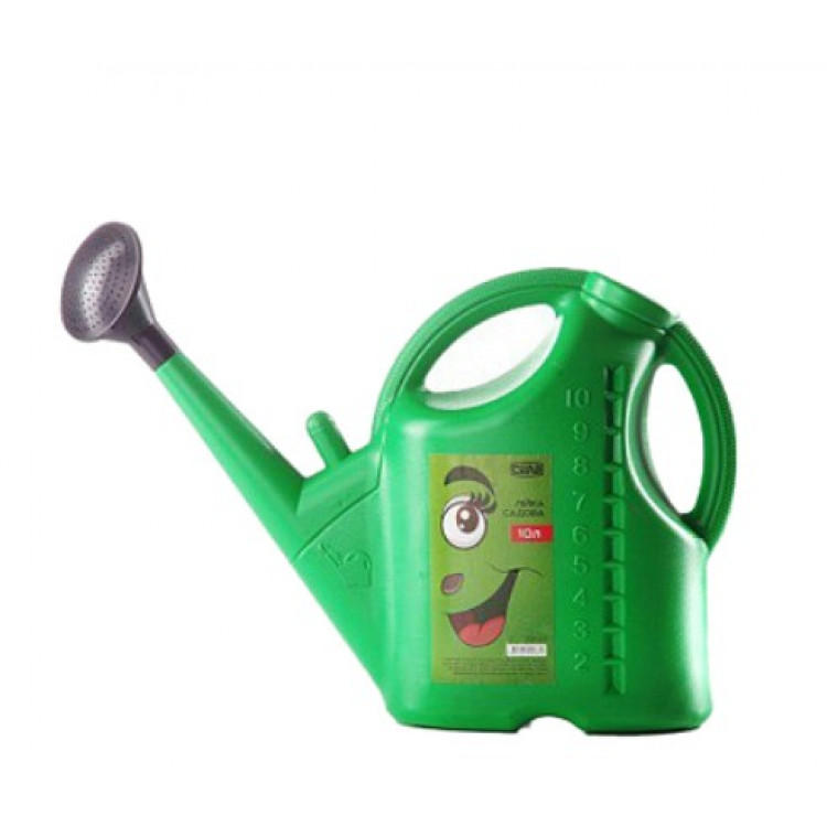 Лійка пластикова 10,00 л Сила (зелена)