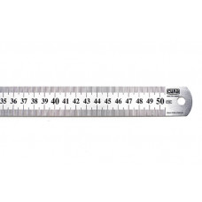 Лінійка 500мм, 0,6мм СИЛА Стандарт з нержавіючої сталі