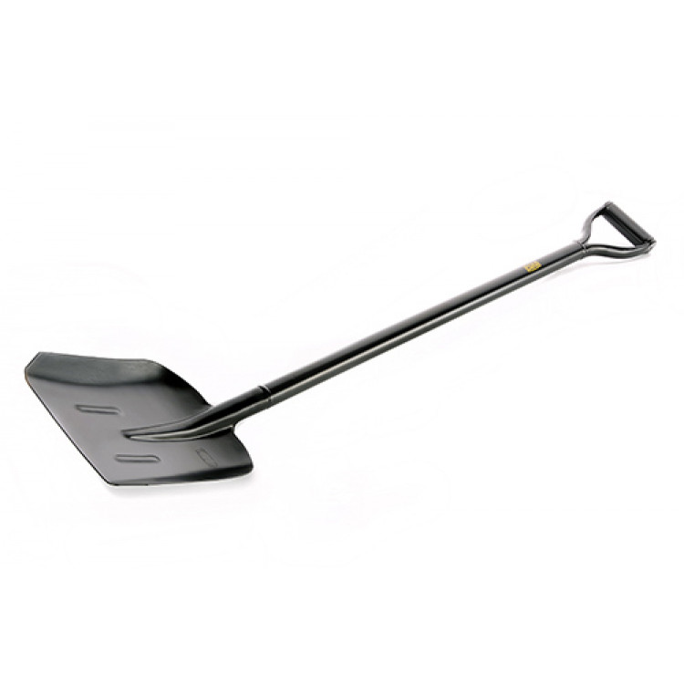 Лопата з металевою ручкою совкова 245*285*1200 мм 1,75 кг СИЛА