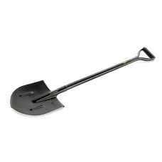Лопата з металевою ручкою штикова 210*290*1200 мм 1,8 кг СИЛА