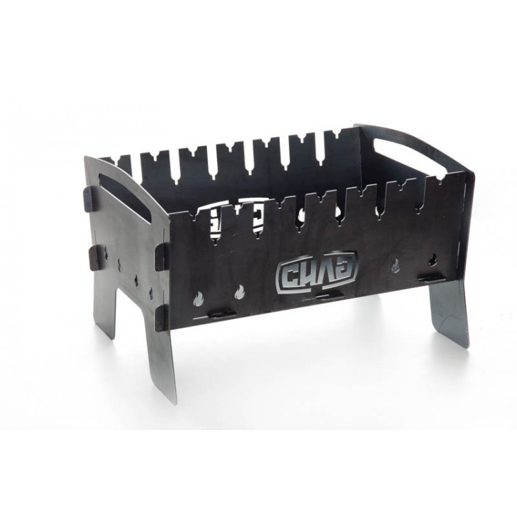 Мангал розбірний товщина 2мм на 7 шампурів СИЛА