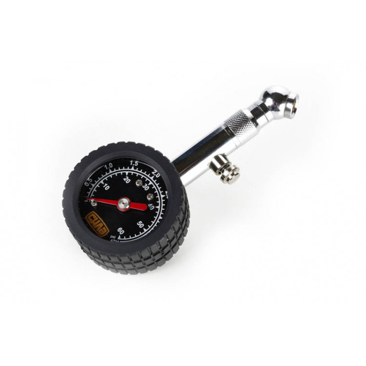 Манометр металевий  4 Атм СИЛА з гумовим покриттям