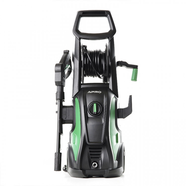 Мийка високого тиску APRO PWH-1600. 1600Вт, ном.5.5 л/хв, макс. 6.8 л/хв, 90-140 бар