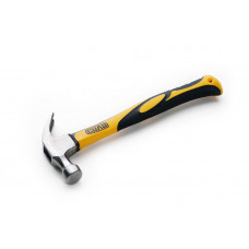 Молоток-цвяходер 340гр СИЛА з фібергласовою рукояткою