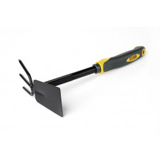 Мотика комбінована СИЛА плоска + 3-х зуба з проумованою рукояткою