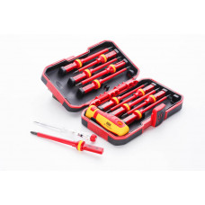 Набір викруток діелектричних СИЛА 13шт CrV пластиковий кейс