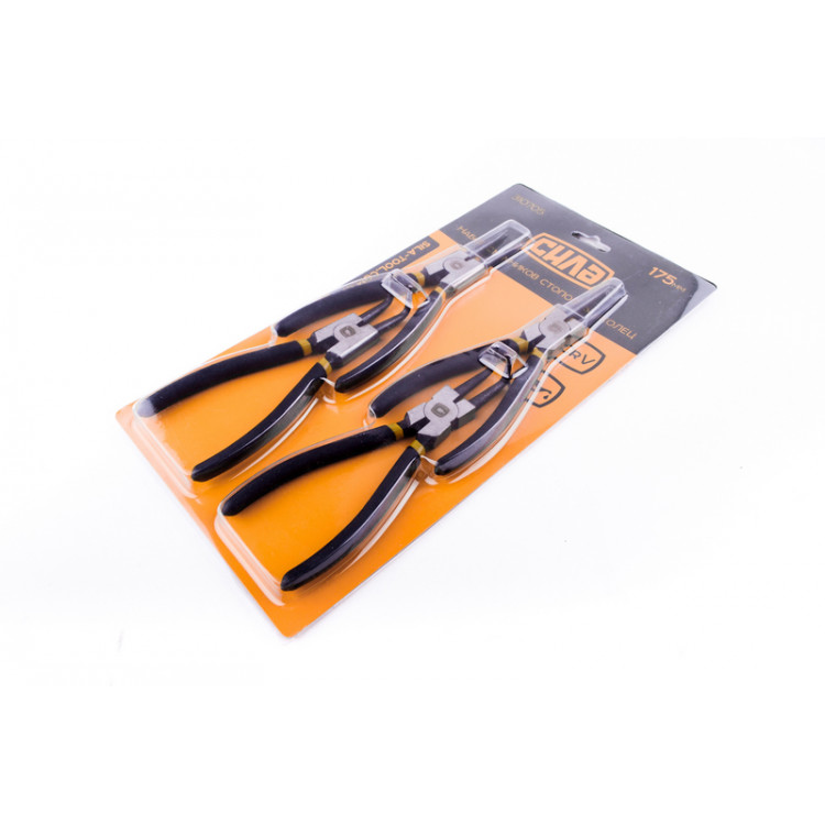 Набір знімачів стопорних кілець 175 мм СИЛА (прогумовані) (4 шт)