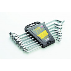 Набір ключів накидних   8шт СИЛА 6-22мм, 2-х стор. ізогн. (планшет)