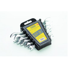 Набір ключів ріжкових   6 шт СИЛА  (6-17 мм) Стандарт на планшетке