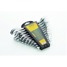 Набір ключів ріжкових 12 шт СИЛА  (6-12, 24х27, 25х28, 30х32 мм) Стандарт  на планшетці