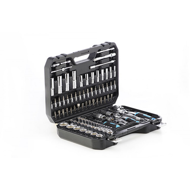 Набір торцевих насадок і біти 110 предметів  1/2