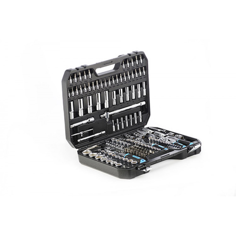 Набір торцевих насадок і біти 150 предметів  1/2