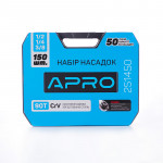 Набір торцевих насадок і біти 150 предметів  1/2