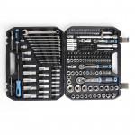 Набір торцевих насадок і біти 219 предметів 1/2