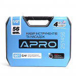 Набір торцевих насадок і біти 52 предмета 1/2