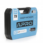 Набір торцевих насадок і біти 73 предметів  1/2