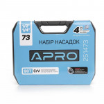 Набір торцевих насадок і біти 73 предметів  1/2