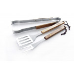 Набір інструментів для барбекю на блістері (лопатка, щипці, вилка для барбекю, 38см)