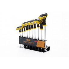 Набір ключів шестигранних Т-подібних СИЛА 2,5-10мм, 10шт