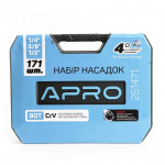 Набір торцевих насадок і біти 171 предметів 1/2