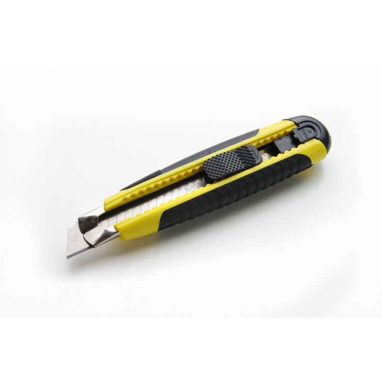 Ніж висувний 18мм СИЛА прогумований, автозамок MultiFlex