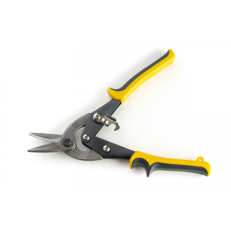 Ножиці по металу 250 мм ліві СИЛА Стандарт