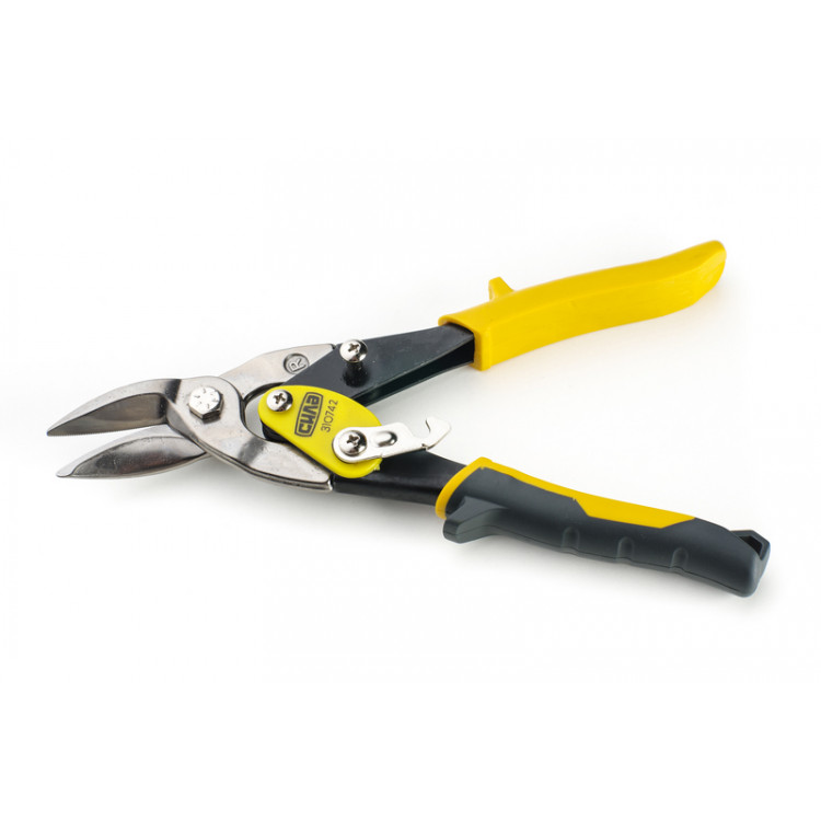 Ножиці по металу 250 мм праві СИЛА Cr-Mo