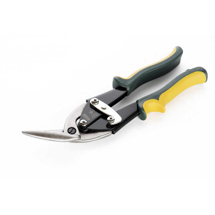 Ножиці по металу 250 мм праві СИЛА CrV, посилені