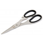Ножиці побутові  з гумовою вставкою 19 см СИЛА