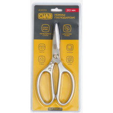 Ножиці побутові алюминиеві ручки 21 см СИЛА