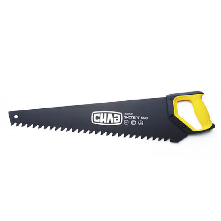 Ножівка по пінобетону 700 мм СИЛА із твердосплавними напайками на зубах, 34 зуба