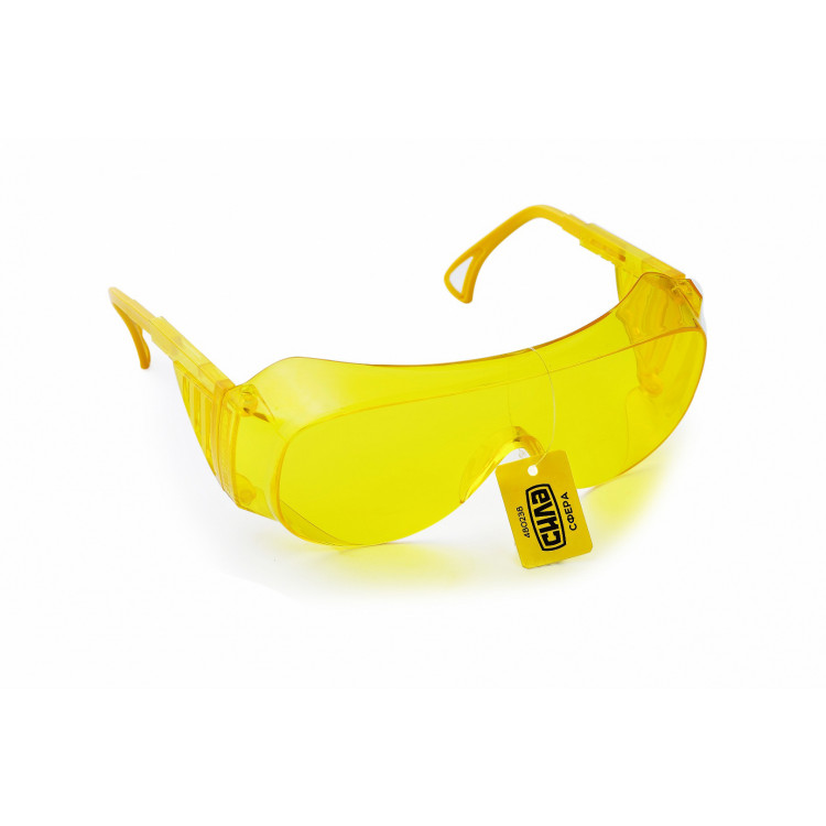 Окуляри захисні СФЕРА (бурштинові) СИЛА