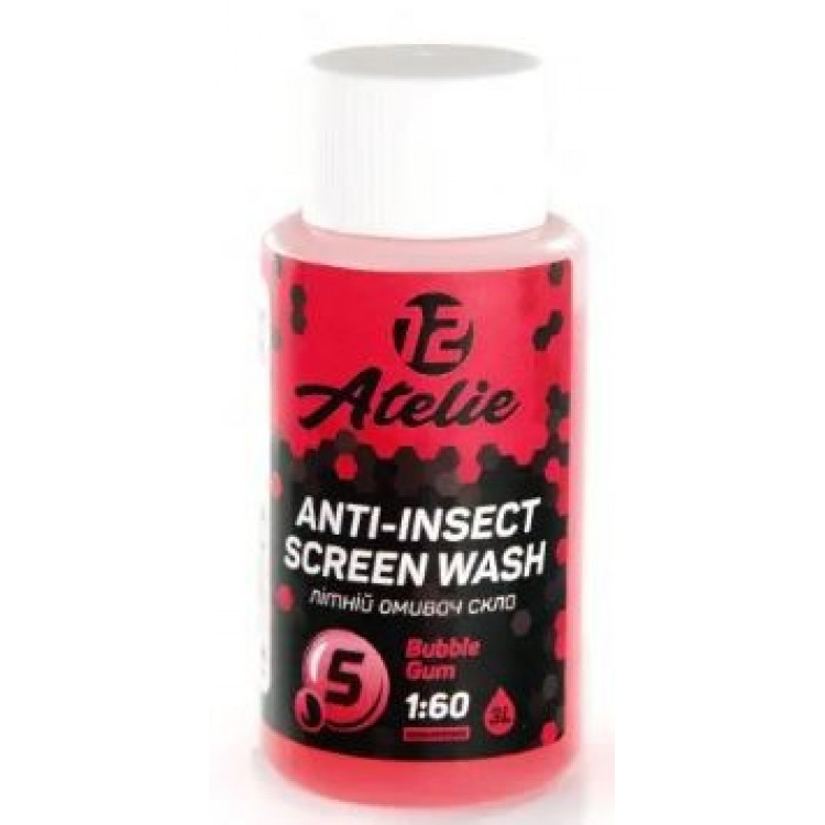 Омивач літній коцентрат з ароматом Бабл Гам 50 мл