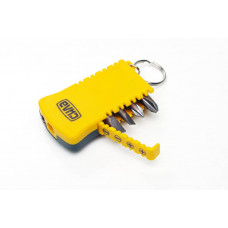 Викрутка Брелок-ліхтарик 4 біти СИЛА CrV